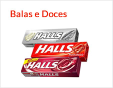 balas e doces